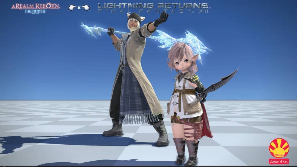 Lightning s'incruste dans Final Fantasy XIV