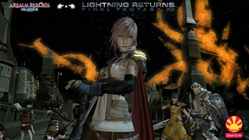 Lightning s'incruste dans Final Fantasy XIV