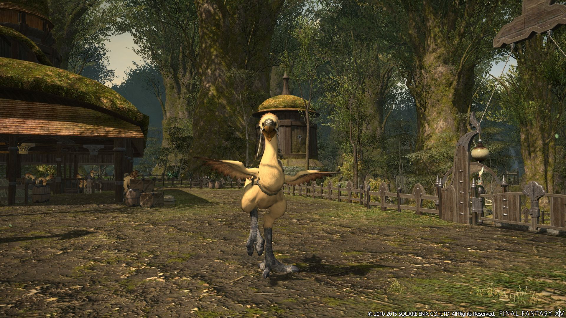 Final Fantasy XIV : le Gold Saucer illustré