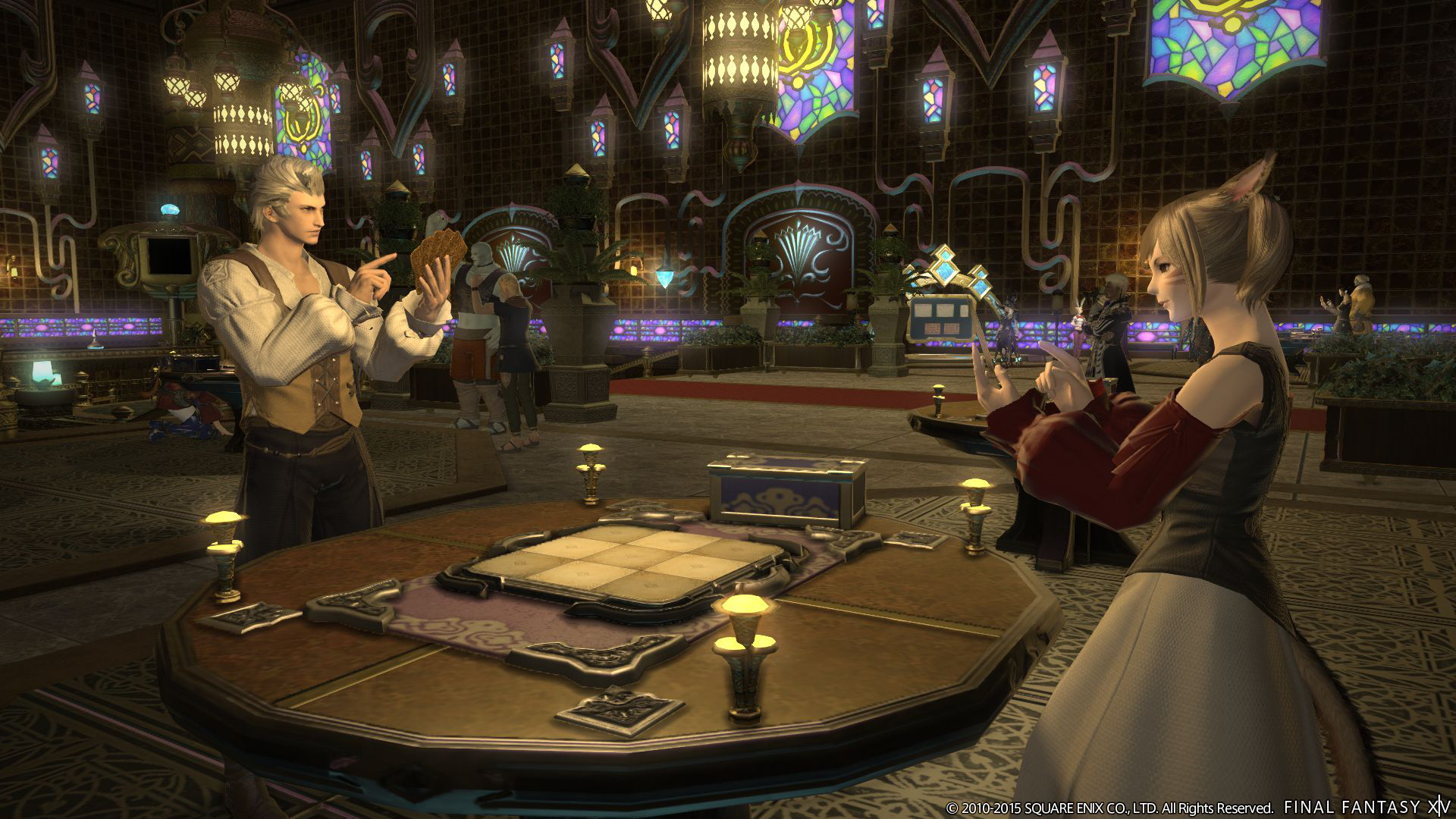 Final Fantasy XIV : le Gold Saucer illustré