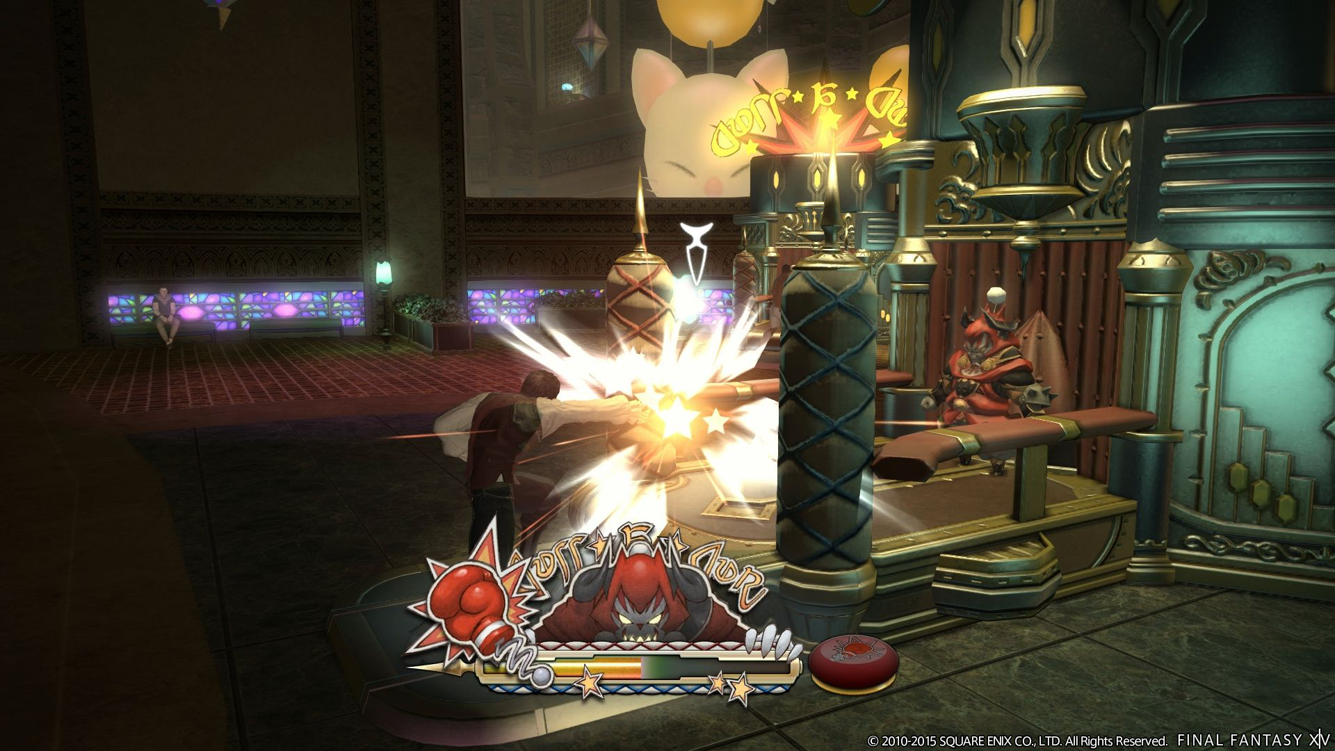 Final Fantasy XIV : le Gold Saucer illustré