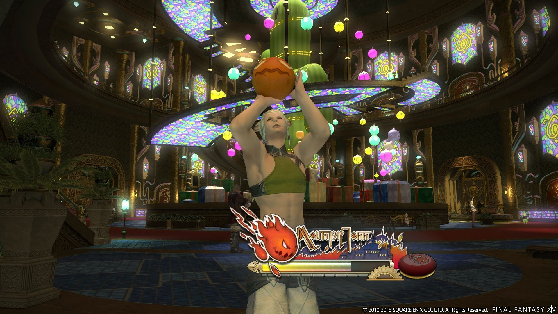 Final Fantasy XIV : le Gold Saucer illustré
