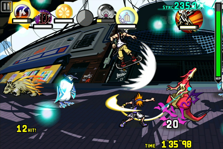 The World Ends with You on iOS