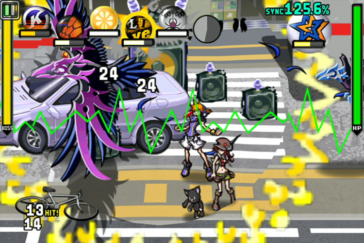 The World Ends with You on iOS