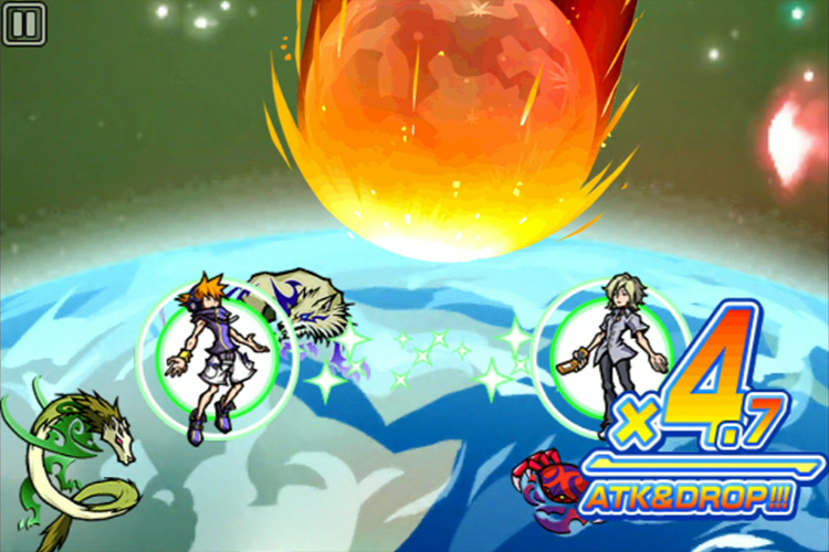 The World Ends with You remixé sur iOS