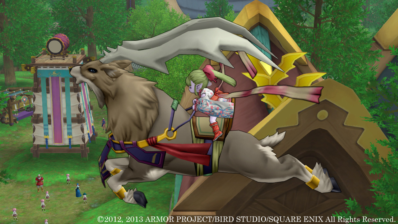 Screens Dragon Quest X Wii U