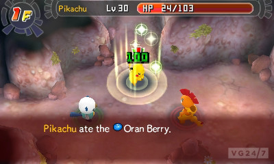 Screens Pokemon Mystery Dungeon 3DS