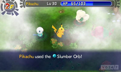 Screens Pokemon Mystery Dungeon 3DS