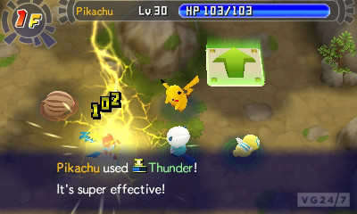 Screens Pokemon Mystery Dungeon 3DS