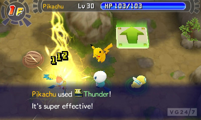 Screens Pokemon Mystery Dungeon 3DS