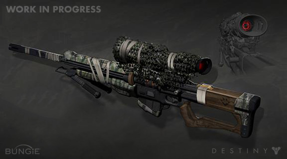 Destiny : l'arsenal en artworks