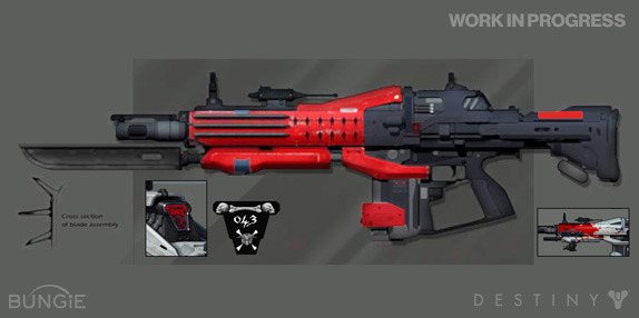 Destiny : l'arsenal en artworks