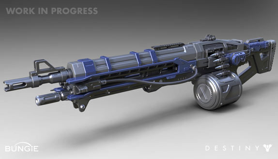 Destiny : l'arsenal en artworks