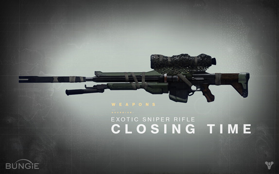 Destiny : l'arsenal en artworks