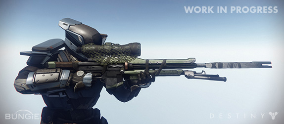 Destiny : l'arsenal en artworks