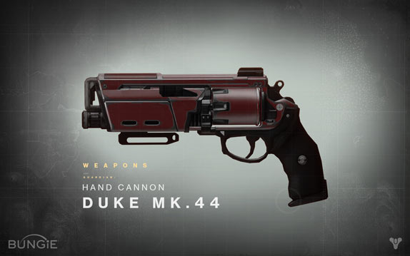 Destiny : l'arsenal en artworks