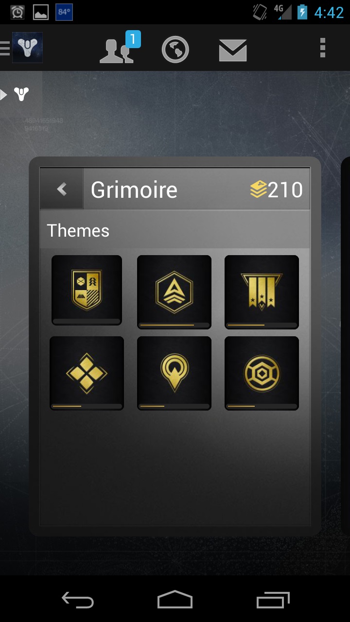 Destiny : la compagnon-app illustrée