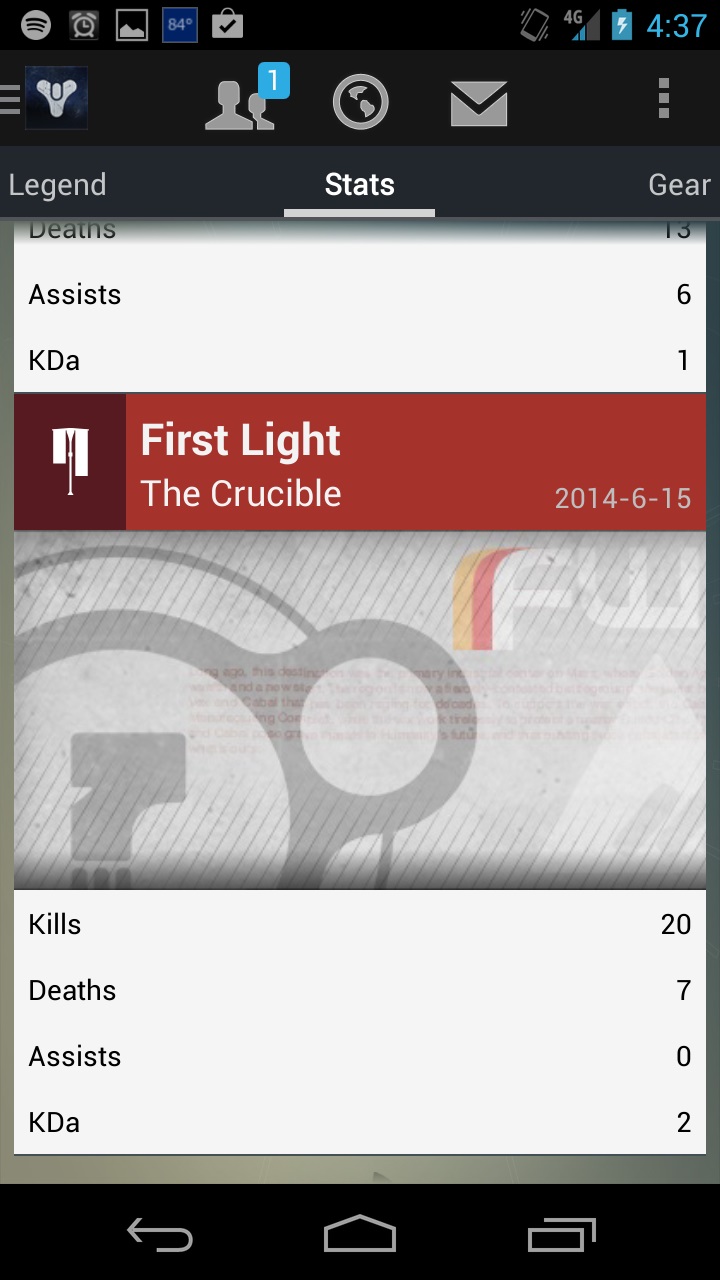 Destiny : la compagnon-app illustrée