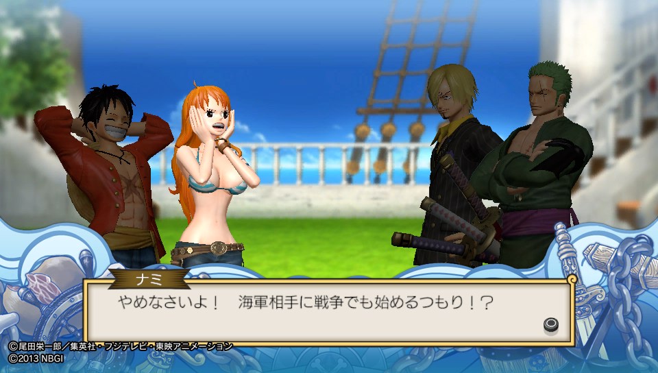 One Piece PW2 : premières images PS Vita