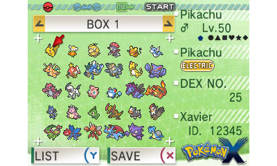 Pokémon X et Y : images et artworks