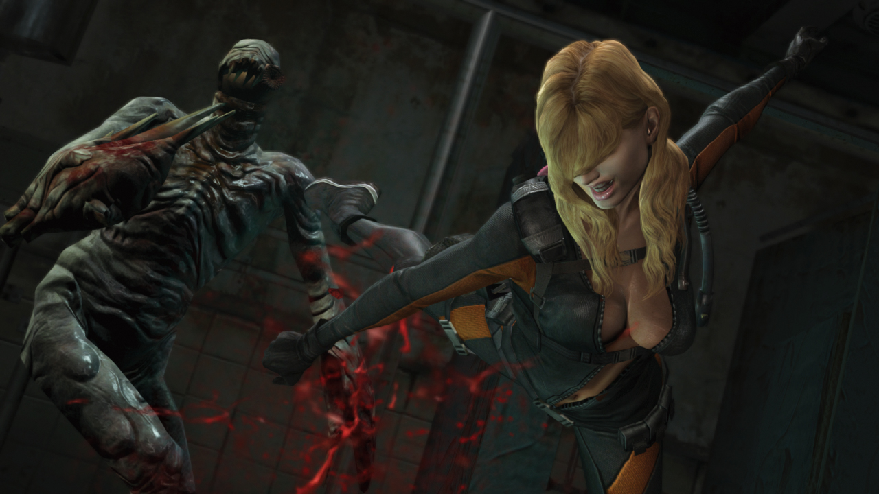 Resident Evil RE HD : Rachel fait son show