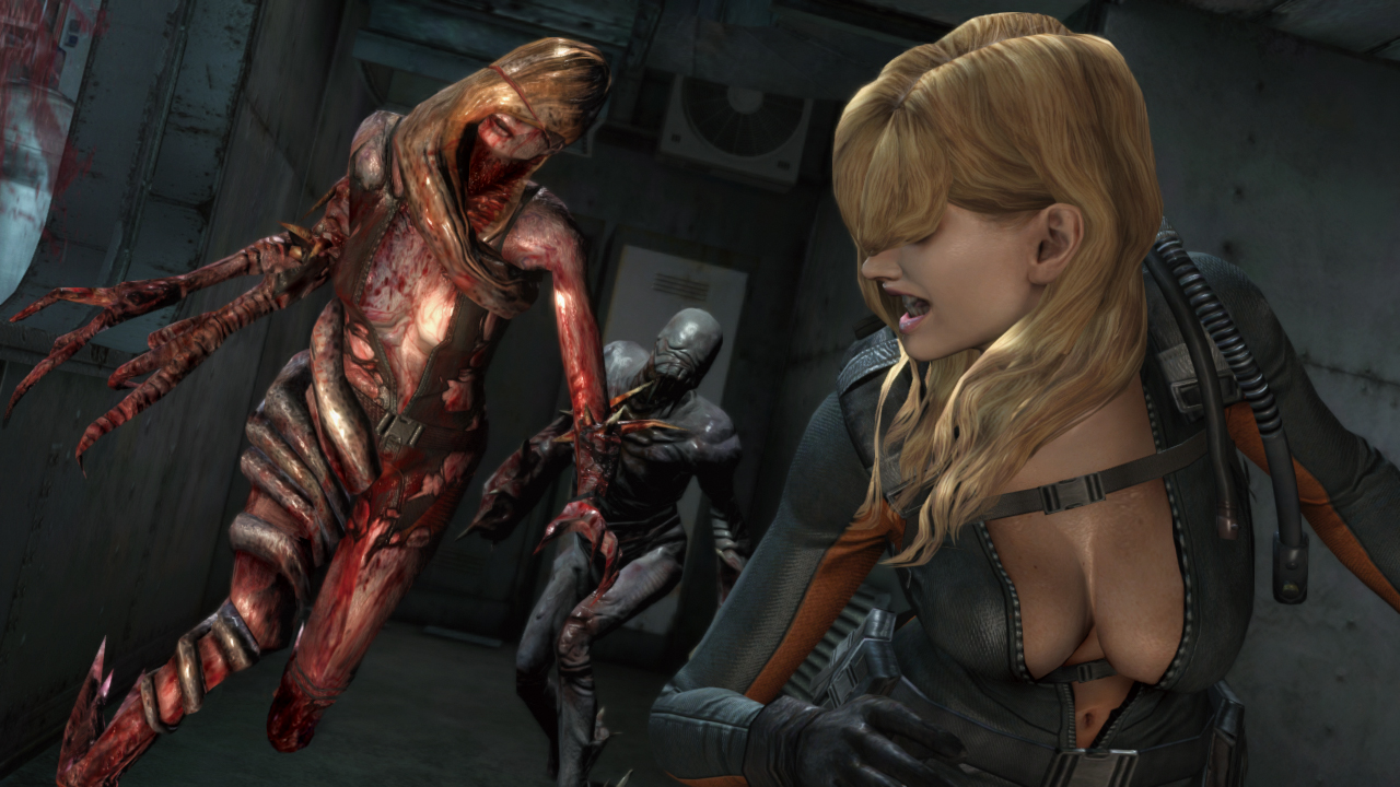 Resident Evil RE HD : Rachel fait son show