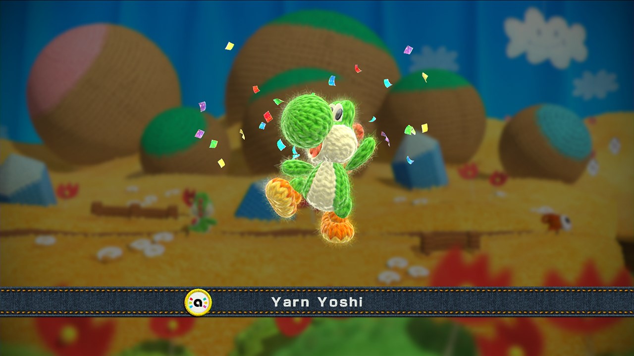 Screens Yoshi's Wooly World