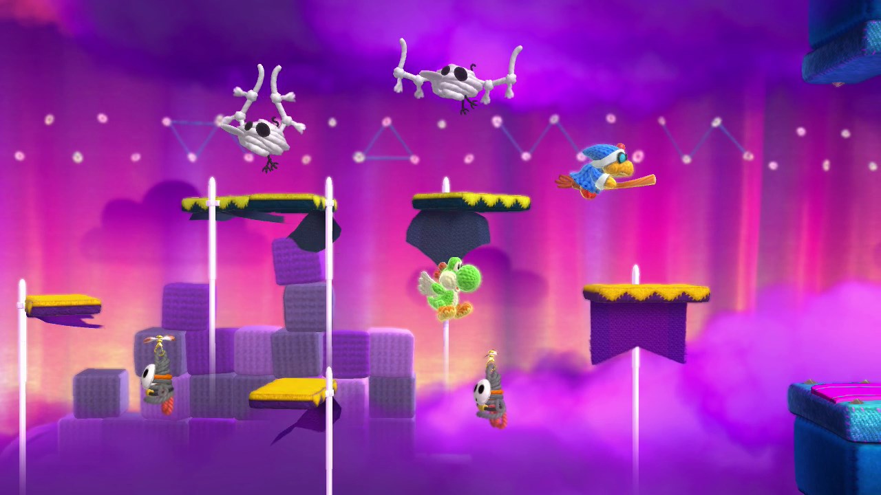 Screens Yoshi's Wooly World
