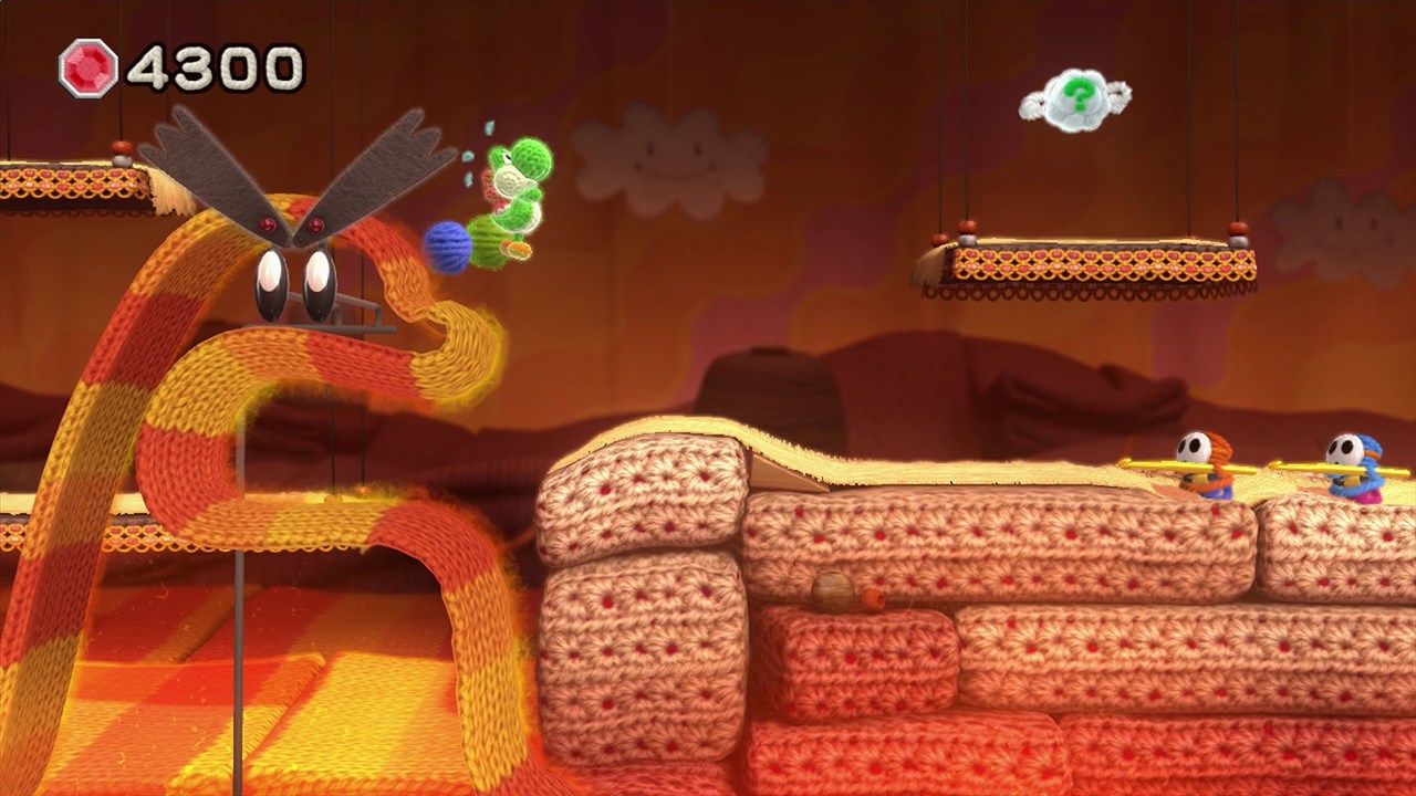 Screens Yoshi's Wooly World