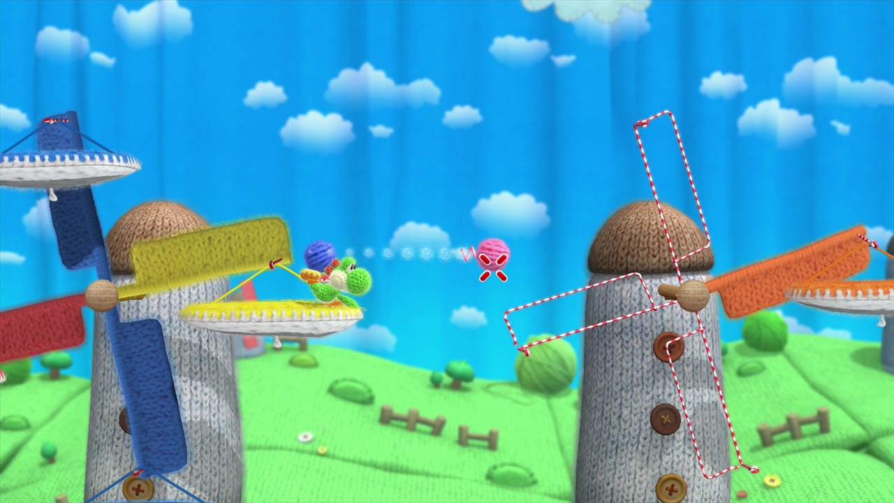 Screens Yoshi's Wooly World