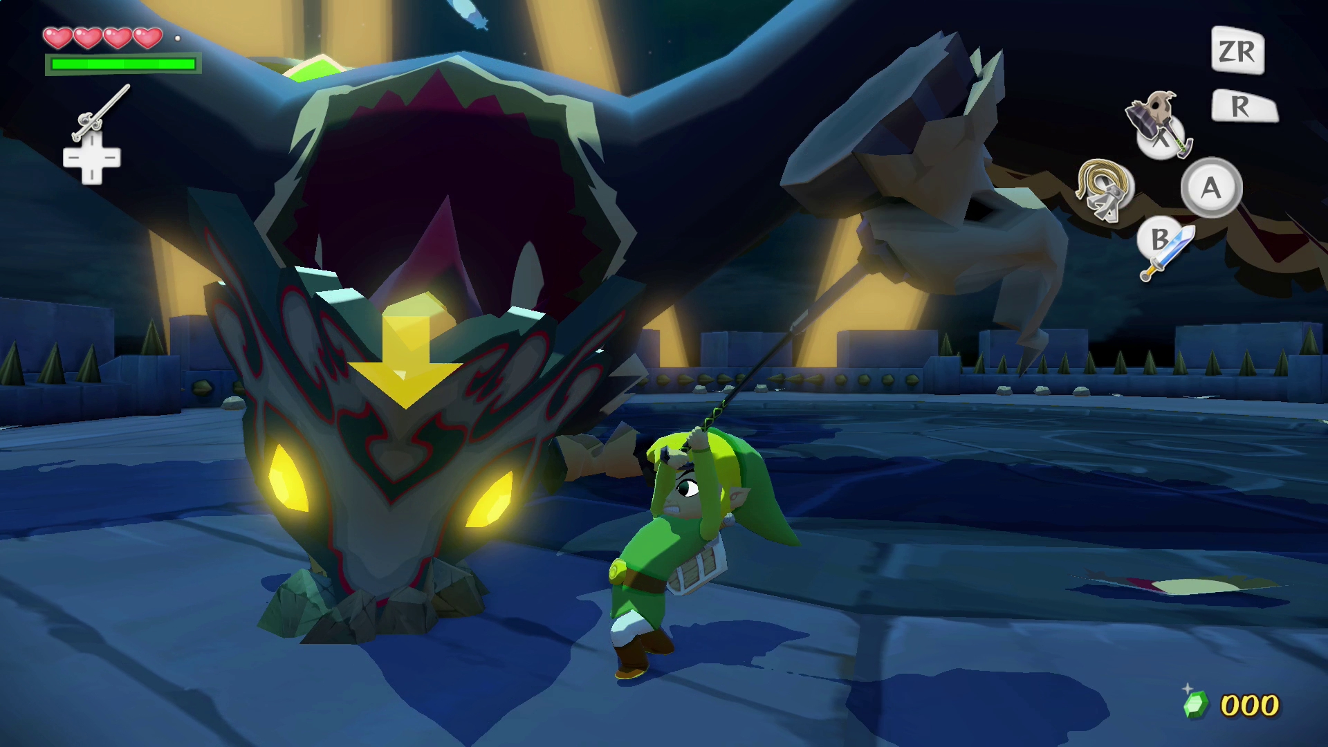 N-Direct: screens-video Zelda Wind Waker HD