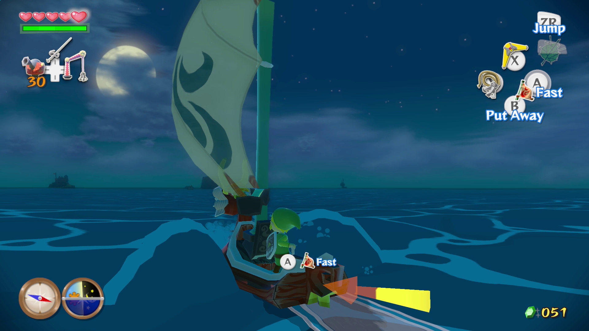N-Direct: screens-video Zelda Wind Waker HD