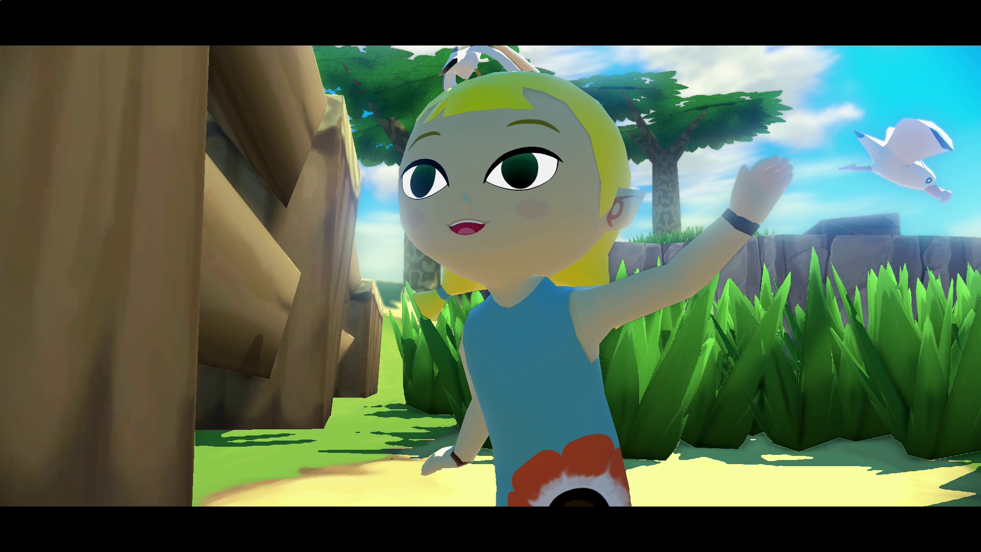 N-Direct: screens-video Zelda Wind Waker HD
