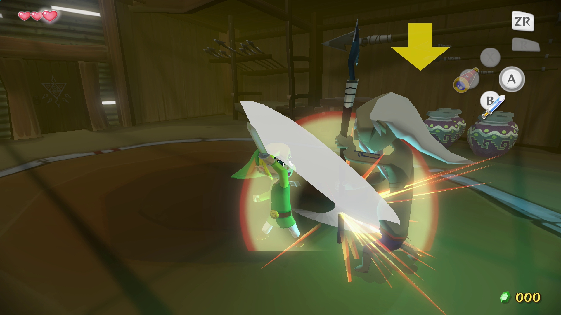 N-Direct: screens-video Zelda Wind Waker HD