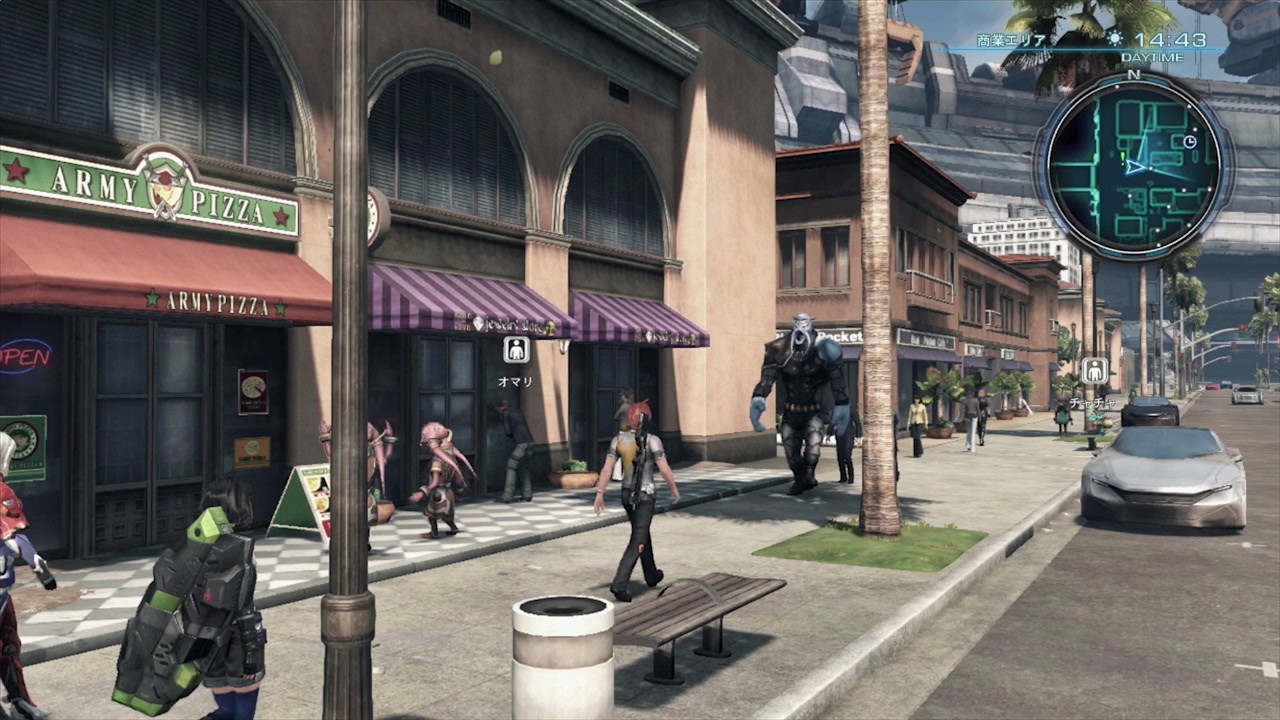 Screens Xenoblade Chronicles X