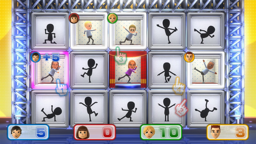 N-Direct: screens Wii Party U