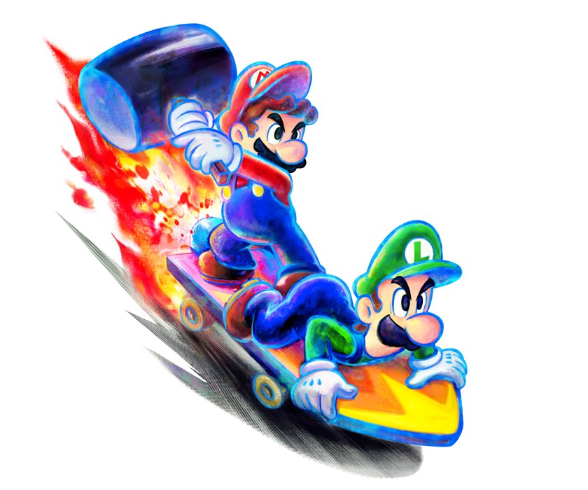Screens Mario & Luigi : Dream Team Bros.