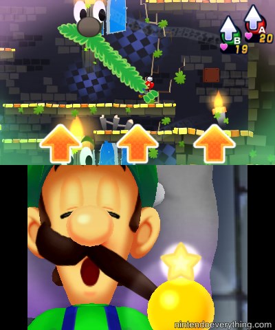 Screens Mario & Luigi : Dream Team Bros.