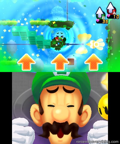 Screens Mario & Luigi : Dream Team Bros.