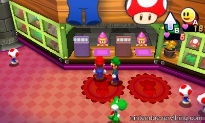 Screens Mario & Luigi : Dream Team Bros.