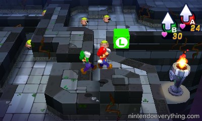 Screens Mario & Luigi : Dream Team Bros.