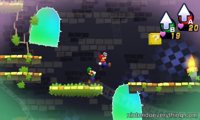 Screens Mario & Luigi : Dream Team Bros.