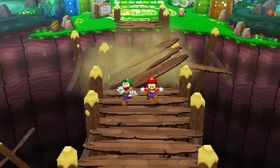 Screens Mario & Luigi : Dream Team Bros.