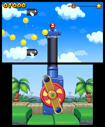 Screens Mario and Donkey Kong