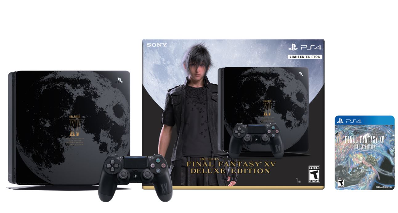FFXV : le pack PS4 Slim en exclu Micromania