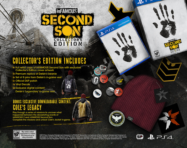 Infamous SS : les éditions spéciales