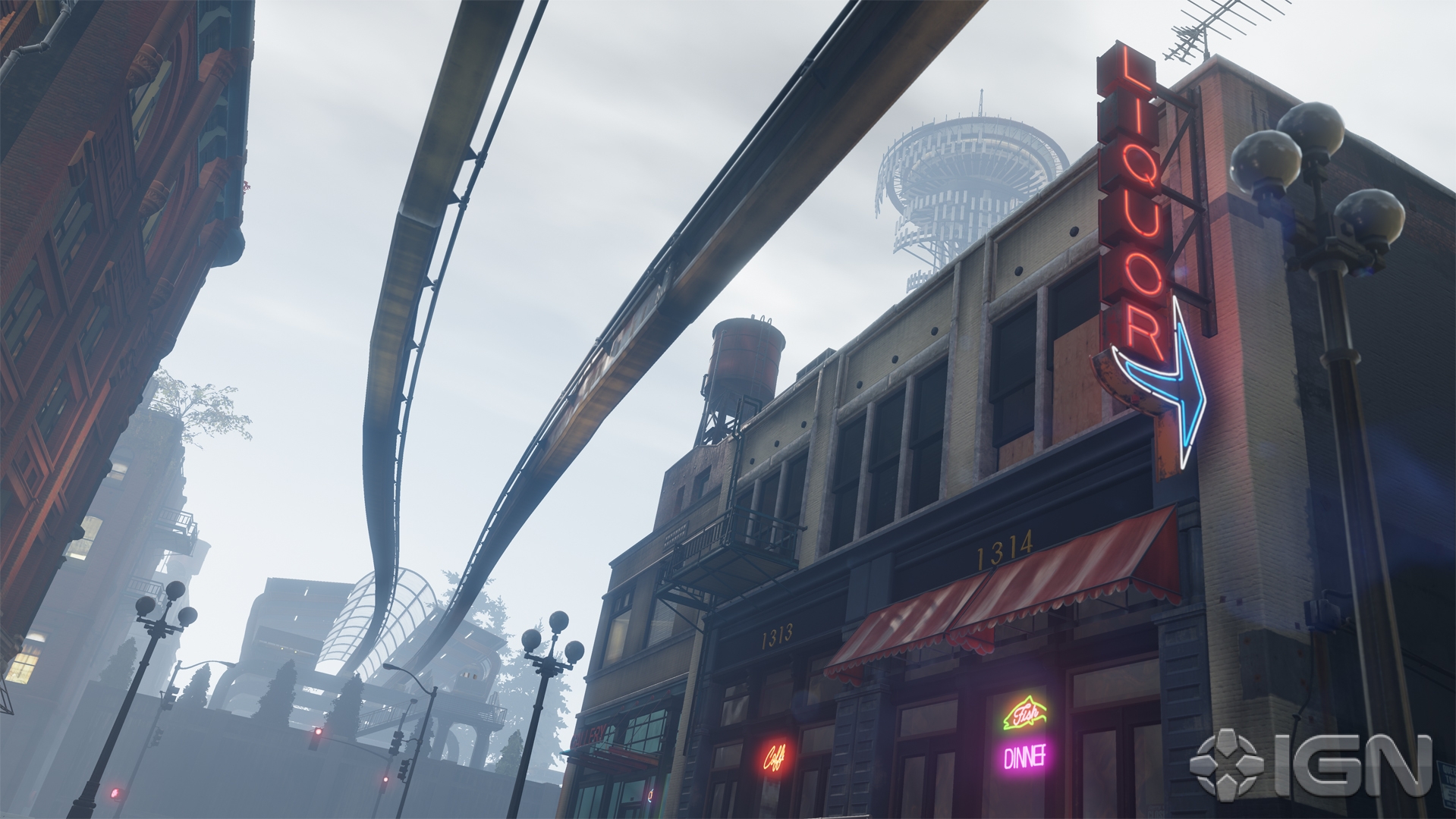 Infamous Second Son : quelques décors en images