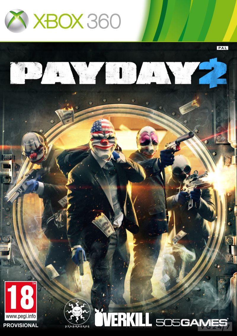 PayDay 2 pour août, et en boîte