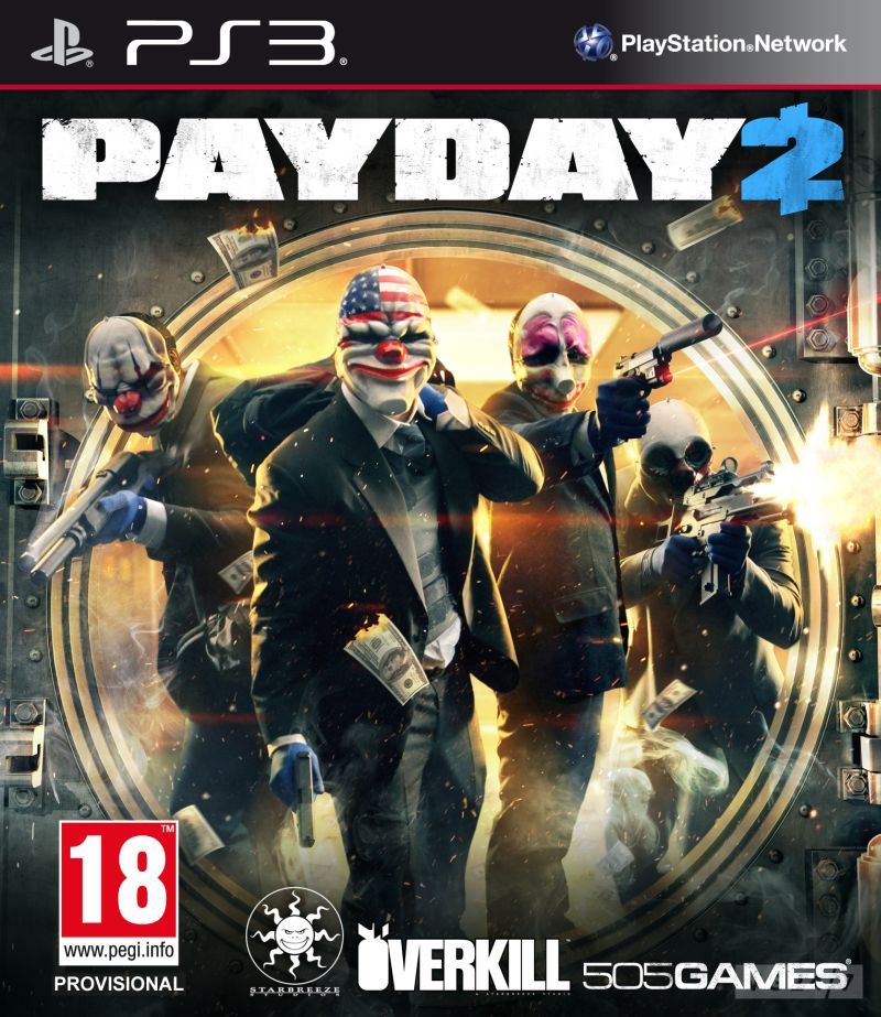 PayDay 2 pour août, et en boîte