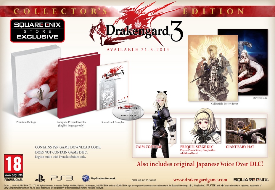 Drakengard 3 : le collector européen